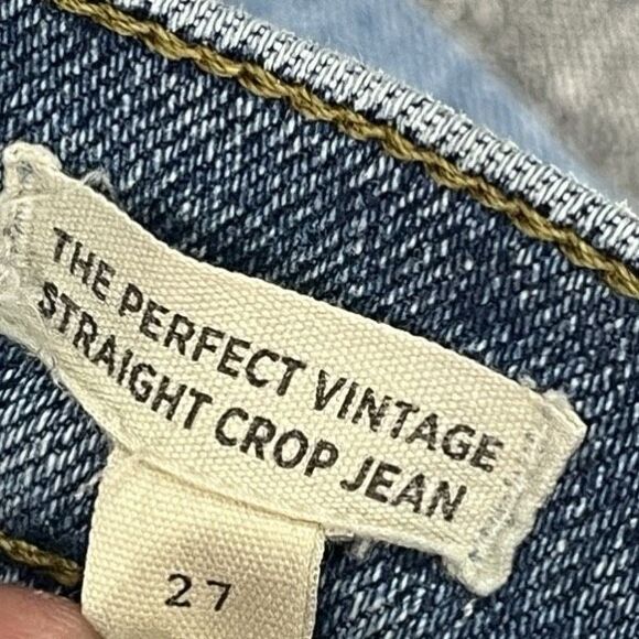 Madewell The prefect vintage Crop Jean size 27 - Picture 4 of 4